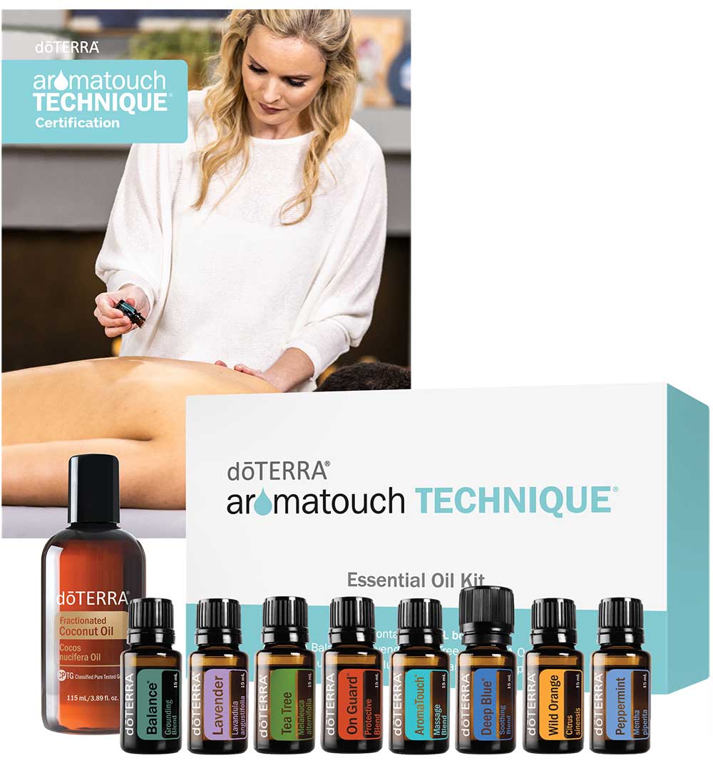 Aroma touch technique training kit